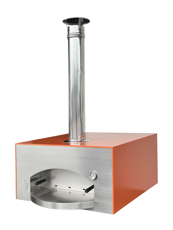 Olasz stílusú pizzakemence 100x100cm szögletes