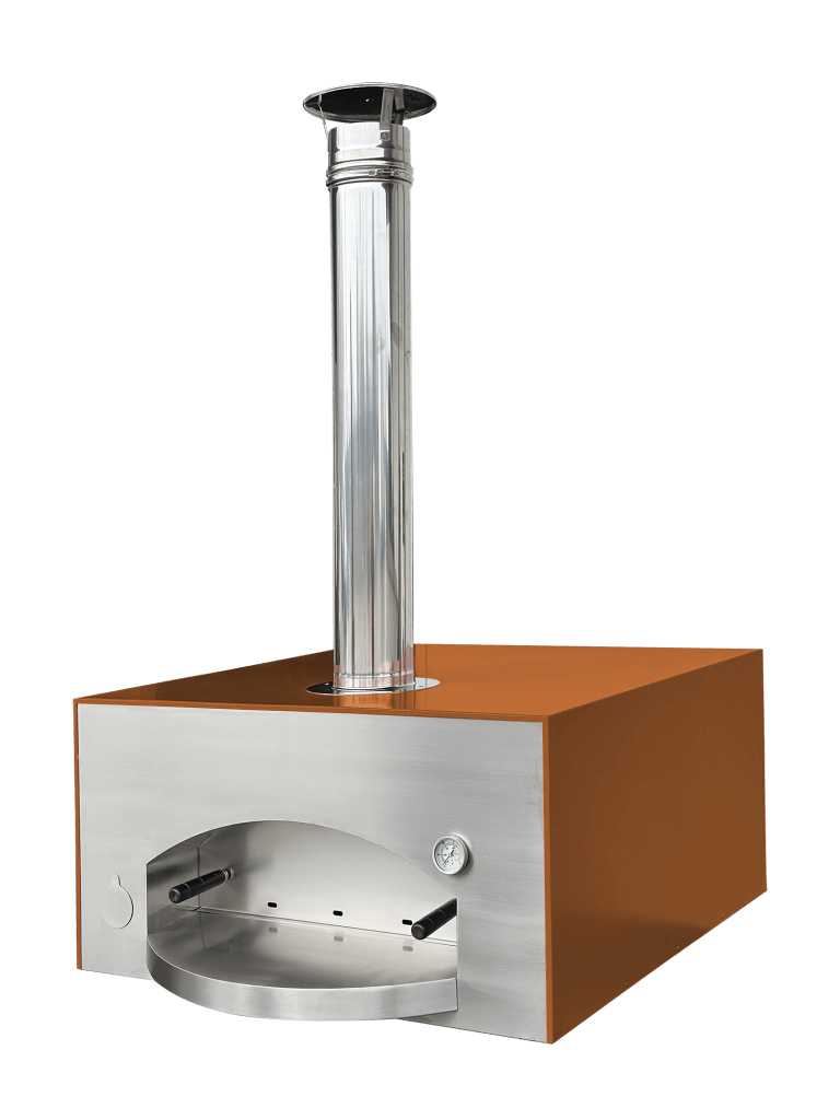 Olasz stílusú pizzakemence 100x100cm szögletes